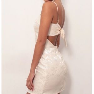 NWOT Satin mini dress